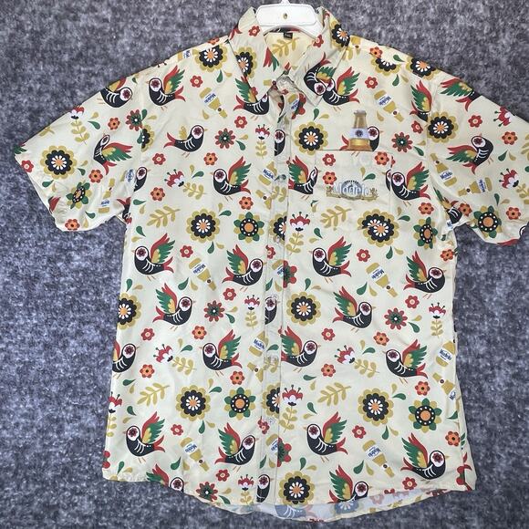 Ripple Junction Other - Cerveza Modelo Ripple Junction Beer Button Down Shirt Men’s 2XL Short Sleeve